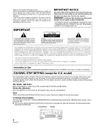 Preview for 2 page of Pioneer VSX-D508 Operating Instructions Manual