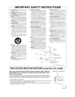 Preview for 3 page of Pioneer VSX-D508 Operating Instructions Manual