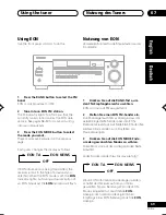 Preview for 69 page of Pioneer VSX-D511-K Operating Instructions Manual