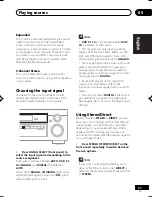 Preview for 27 page of Pioneer VSX-D512 Operating Instructions Manual