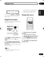 Preview for 29 page of Pioneer VSX-D512 Operating Instructions Manual