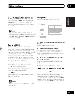 Preview for 41 page of Pioneer VSX-D512 Operating Instructions Manual