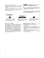 Предварительный просмотр 2 страницы Pioneer VSX-D638-G Operating Instructions Manual