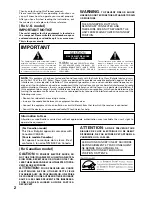 Preview for 2 page of Pioneer VSX-D709S Operating Instructions Manual