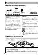 Preview for 10 page of Pioneer VSX-D709S Operating Instructions Manual