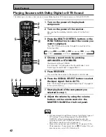 Preview for 42 page of Pioneer VSX-D709S Operating Instructions Manual