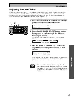 Preview for 47 page of Pioneer VSX-D709S Operating Instructions Manual