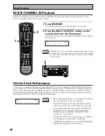 Preview for 48 page of Pioneer VSX-D709S Operating Instructions Manual