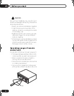 Preview for 6 page of Pioneer VSX-D712 Operating Instructions Manual