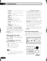 Preview for 56 page of Pioneer VSX-D712 Operating Instructions Manual