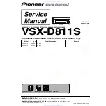 Pioneer VSX-D811S Service Manual preview