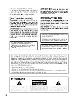 Предварительный просмотр 2 страницы Pioneer VSX-D908S Operating Instructions Manual