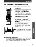 Предварительный просмотр 39 страницы Pioneer VSX-D908S Operating Instructions Manual