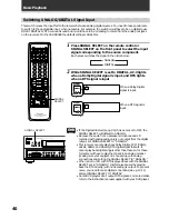 Предварительный просмотр 40 страницы Pioneer VSX-D908S Operating Instructions Manual