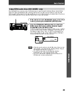 Preview for 43 page of Pioneer VSX-D908TX Operating Instructions Manual