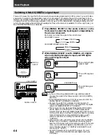 Preview for 44 page of Pioneer VSX-D908TX Operating Instructions Manual