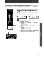 Preview for 45 page of Pioneer VSX-D908TX Operating Instructions Manual