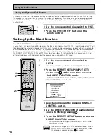 Предварительный просмотр 74 страницы Pioneer VSX-D909S Operating Instructions Manual