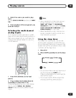 Preview for 43 page of Pioneer VSX-D912 Operating Instructions Manual