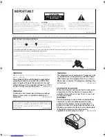 Предварительный просмотр 2 страницы Pioneer VSX-LX50 Operating Instructions Manual