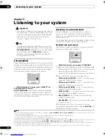 Preview for 26 page of Pioneer VSX-LX50 Operating Instructions Manual