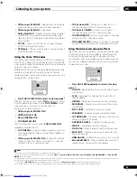 Preview for 27 page of Pioneer VSX-LX50 Operating Instructions Manual