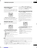 Preview for 29 page of Pioneer VSX-LX50 Operating Instructions Manual