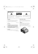 Preview for 2 page of Pioneer VSX-RS320-k Operating Instructions Manual