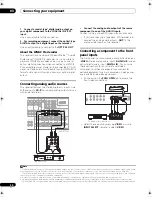 Предварительный просмотр 20 страницы Pioneer VSX01TXH - Elite AV Receiver Operating Instructions Manual