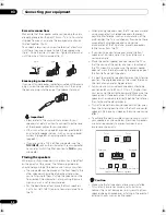 Предварительный просмотр 22 страницы Pioneer VSX01TXH - Elite AV Receiver Operating Instructions Manual