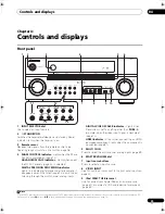 Предварительный просмотр 25 страницы Pioneer VSX01TXH - Elite AV Receiver Operating Instructions Manual