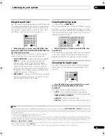 Предварительный просмотр 33 страницы Pioneer VSX01TXH - Elite AV Receiver Operating Instructions Manual