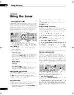 Предварительный просмотр 36 страницы Pioneer VSX01TXH - Elite AV Receiver Operating Instructions Manual