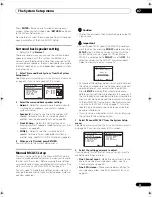 Предварительный просмотр 41 страницы Pioneer VSX01TXH - Elite AV Receiver Operating Instructions Manual