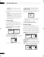 Предварительный просмотр 42 страницы Pioneer VSX01TXH - Elite AV Receiver Operating Instructions Manual