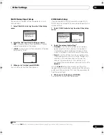 Предварительный просмотр 71 страницы Pioneer VSX01TXH - Elite AV Receiver Operating Instructions Manual