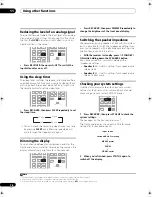 Предварительный просмотр 76 страницы Pioneer VSX01TXH - Elite AV Receiver Operating Instructions Manual