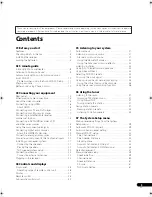 Preview for 5 page of Pioneer VSX03TXH - Elite AV Receiver Operating Instructions Manual