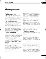 Preview for 7 page of Pioneer VSX03TXH - Elite AV Receiver Operating Instructions Manual