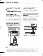 Preview for 20 page of Pioneer VSX03TXH - Elite AV Receiver Operating Instructions Manual