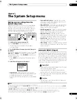 Preview for 39 page of Pioneer VSX03TXH - Elite AV Receiver Operating Instructions Manual