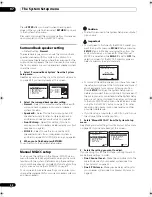 Preview for 42 page of Pioneer VSX03TXH - Elite AV Receiver Operating Instructions Manual