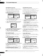 Preview for 48 page of Pioneer VSX03TXH - Elite AV Receiver Operating Instructions Manual