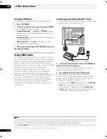 Preview for 58 page of Pioneer VSX03TXH - Elite AV Receiver Operating Instructions Manual