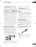 Preview for 61 page of Pioneer VSX03TXH - Elite AV Receiver Operating Instructions Manual