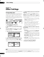 Preview for 70 page of Pioneer VSX03TXH - Elite AV Receiver Operating Instructions Manual