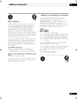 Preview for 103 page of Pioneer VSX03TXH - Elite AV Receiver Operating Instructions Manual