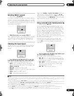 Preview for 29 page of Pioneer VSX9120TXHK - 770w 7.1 Channel Dolby Truehd Operating Instructions Manual