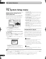 Preview for 34 page of Pioneer VSX9120TXHK - 770w 7.1 Channel Dolby Truehd Operating Instructions Manual