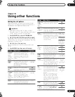 Preview for 63 page of Pioneer VSX9120TXHK - 770w 7.1 Channel Dolby Truehd Operating Instructions Manual